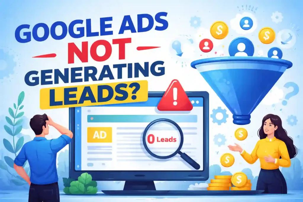 Getting clicks but no leads? Here’s what’s really wrong — and how to fix it fast.